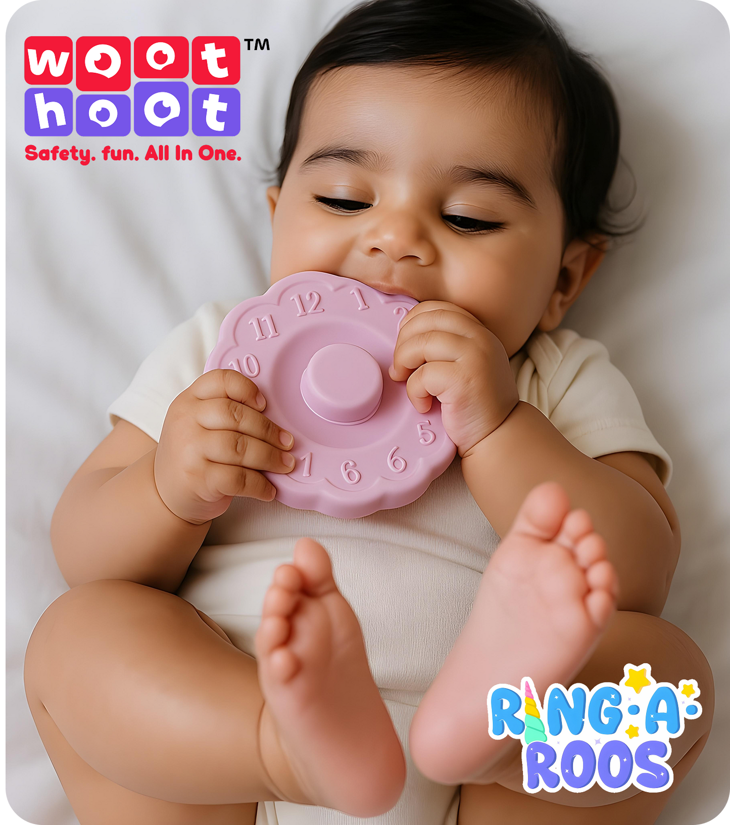 Ring-A-Roos I Soft Stacker with Cute Koala
