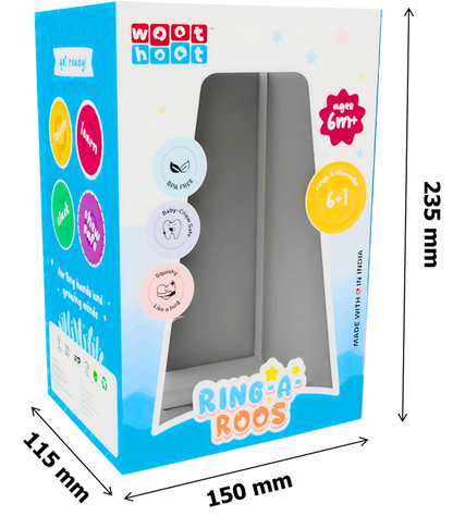 Ring-A-Roos | Soft Stacker with Magical Unicorn