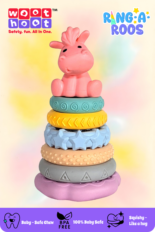 Ring-A-Roos I Soft Stacker with Innocent Pony
