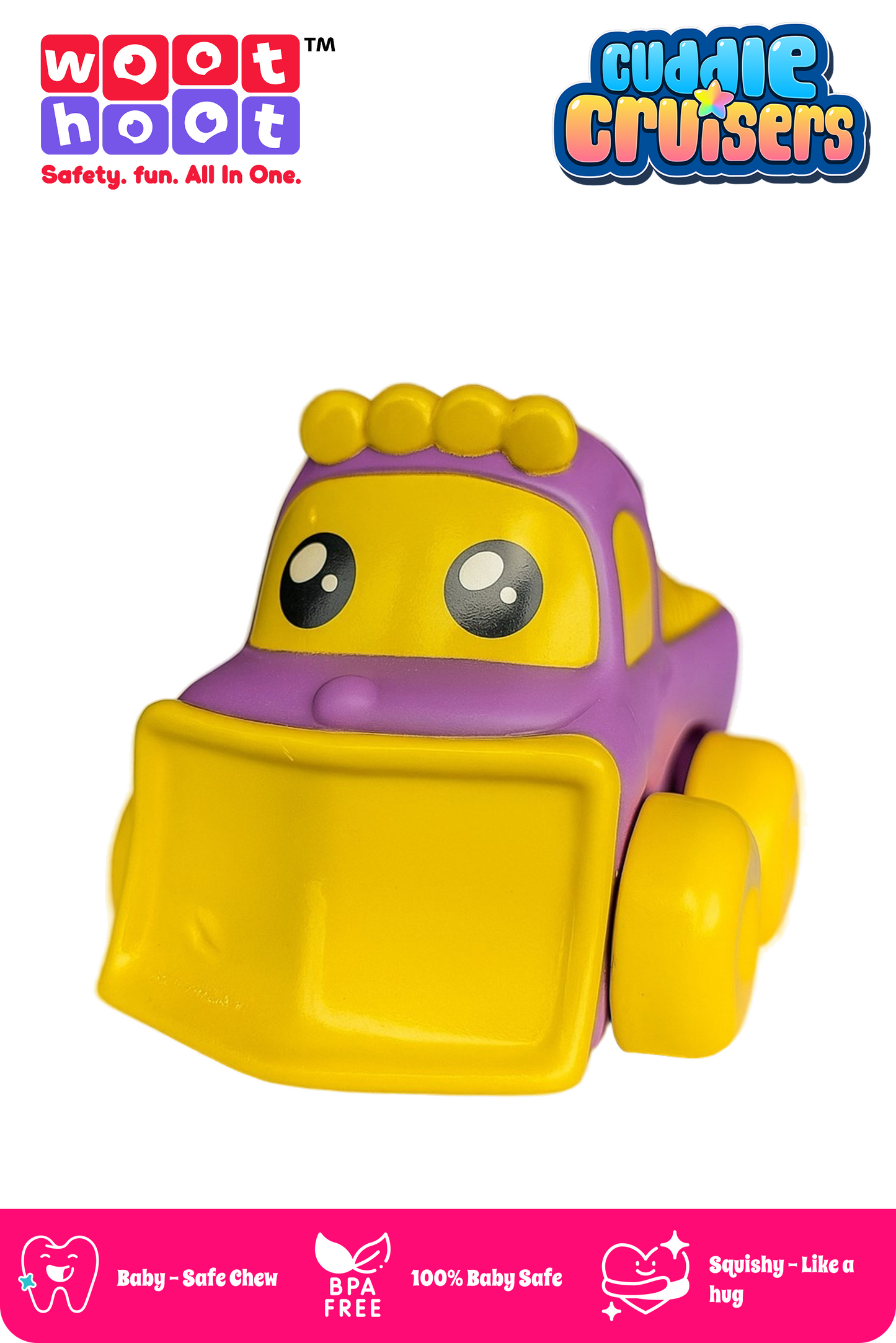 Cuddle Cruisers I Soft Squeezy Dozer Car