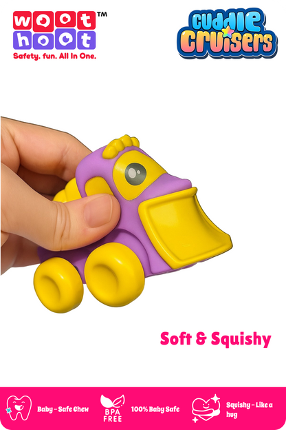 Cuddle Cruisers I Soft Squeezy Dozer Car