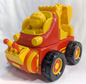 Builder Buddies | Excavator | DIY | Bump & Go | Lights & Happy Music | Battery Operated Plastic Toy